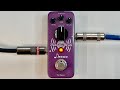 Donner Auto Wah Audio Demo Cheap Amazon Prime Pedal! Pedal demo Clean and Crunchy!