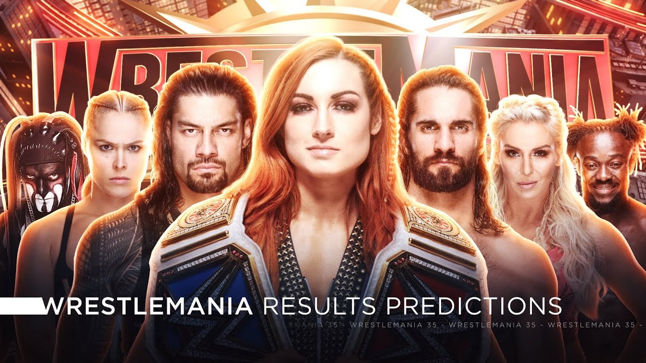 WWE Wrestlemania 35 - Results Predictions - YouTube