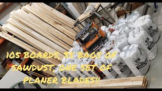 Ridgid 13 Inch Thickness Planer Additional Review!