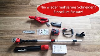 Einhell Akku Hochentaster und Heckenschere GE-HC 18 Li im Test Multifunktionswerkzeug