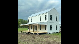 A Shed Converted into a 2,368 sq ft Farmhouse / Shed House