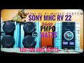 Sony mhc rv 22 mini hi fi music system# 2600 PMPO watts# RMS 120+120 watts# STK 402- 120 S