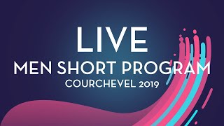 LIVE 🔴 | Men  Short Program | Courchevel 2019