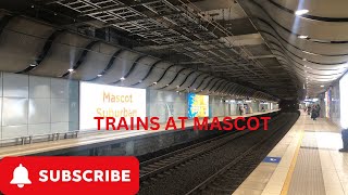 Trains at Mascot with @The.Trainiacs