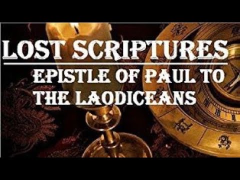 Epistle Of Paul To The Laodiceans (New Testament Apocrypha) 😳🤌🔥 - YouTube