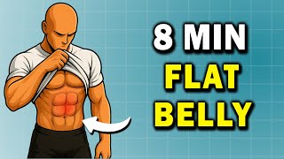 Best 8 Min Fat Burning Workout for a Flat Stomach