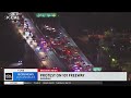 Protesters block part of 101 Freeway near Glendale Avenue