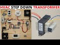 HVAC Training Board: How To Troubleshoot A Transformer (How To Check A HVAC Step Down Transformer)