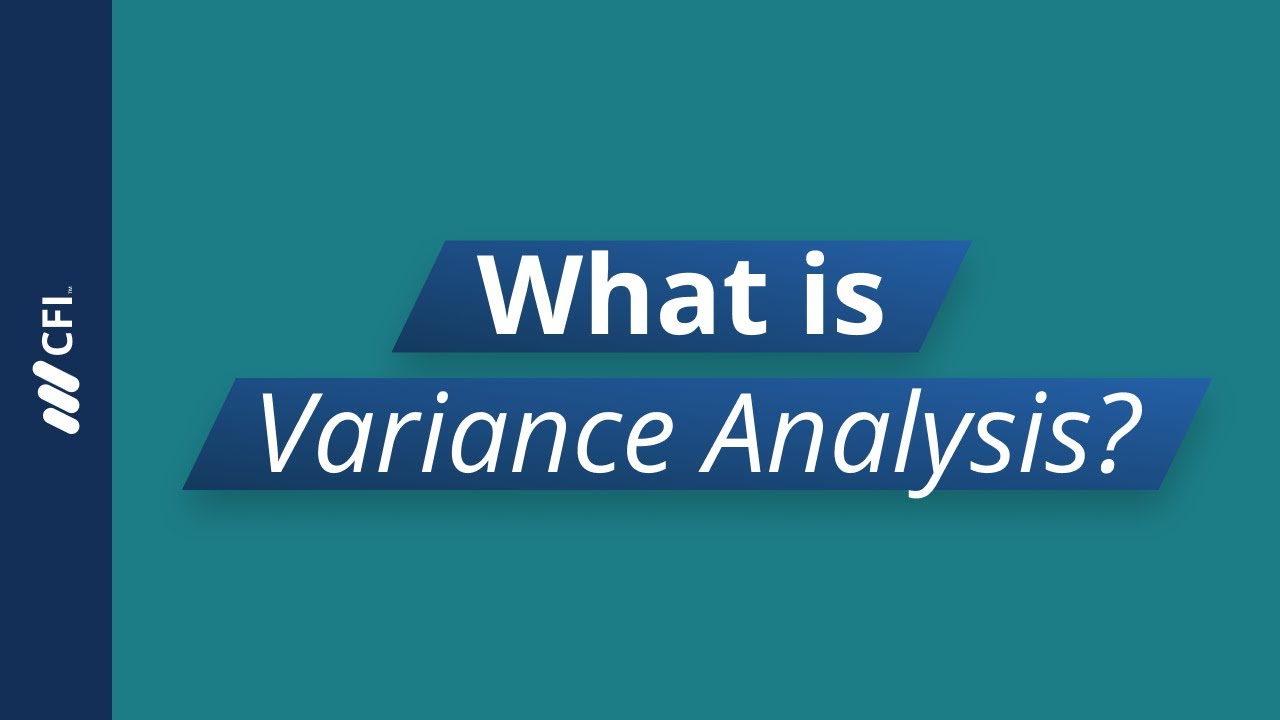 What Is Variance Analysis? - YouTube