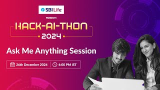 Ask me Anything - SBI Life Presents Hack-AI-Thon