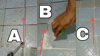 How to Fix Grout - Ceramic Floor Grouth Easily