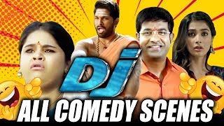 DJ Best Comedy Scenes | South Indian Hindi Dubbed Best Comedy Scene