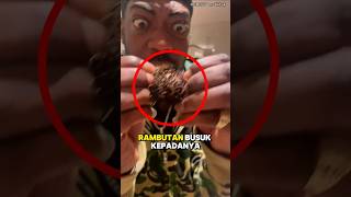 Pria ini Memakan Rambutan Hitam dan ini yang Terjadi... 😨 #shorts