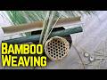 Bamboo Weaving | Weaving Technique From Bamboo