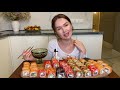 А у вас были такие свидания😂 роллы и суши sushi and rolls Мукбанг