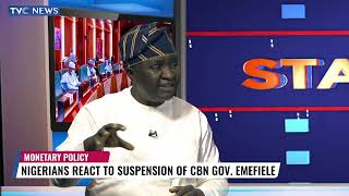 Nigerians React To Suspension Of CBN Governor, Godwin Emefiele