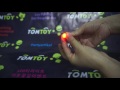 TM130-010_RD-Fashion LED Earrings Clip On Tomtoy.com