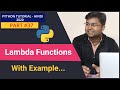 Lambda Functions in Python | Python Tutorial #37