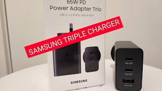 Unboxing The Samsung 65W Power Adapter Trio #samsung