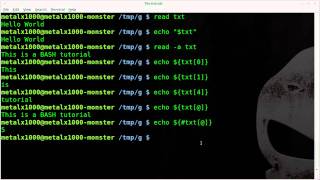 Splitting Strings into Arrays - BASH - Linux