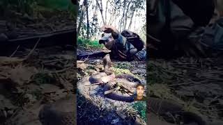 Gorkha v/s snake 🐍🐍Soldier vs Snake \u0026 Viral Video l #shorts​ nsg#commando​#indianarmy​#army​#trendig