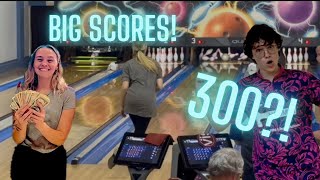 We Made Money Bowling!