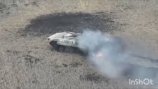 IMPRESSIVE: Russian BMP-1 IFV was taken out of action by a Ukrainian ATGM strike.