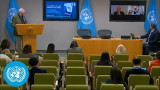 Syria: Socioeconomic impact of 14 years of conflict - Press Conference | United Nations