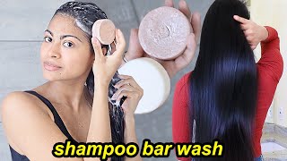 My RICE WATER SHAMPOO BAR ROUTINE! | How to use a shampoo bar properly + before \u0026 after results