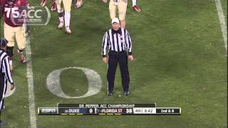 Laser Pointer On Jameis Winston During ACC Championship Game