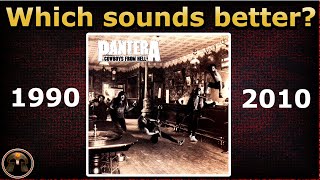 PANTERA (original vs. remaster) Cowboys From Hell  パンテラ