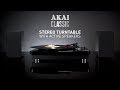 Akai Stereo Turntable with Active Speakers