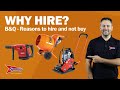 Why Hire From Speedy at B&Q?