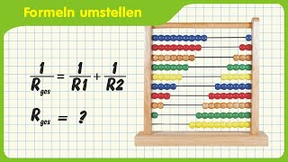 Rearranging formulas, arithmetic with fractions, math basics, Ohm's law