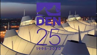 Denver International Airport is 25!