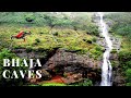 Bhaja Caves Waterfalls, Lonavala - Drone