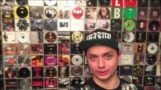 Ściana z rap płyt skończona + Życzenia sylwestrowe (DAILYVLOG) (WALL OF RAP ALBUMS)