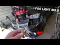 HOW TO REPLACE FOG LIGHT BULB ON DODGE JOURNEY. FIAT FREEMONT