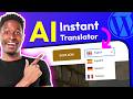 I let AI Translate WordPress Booking Site in 10 Mins (Weglot Tutorial)