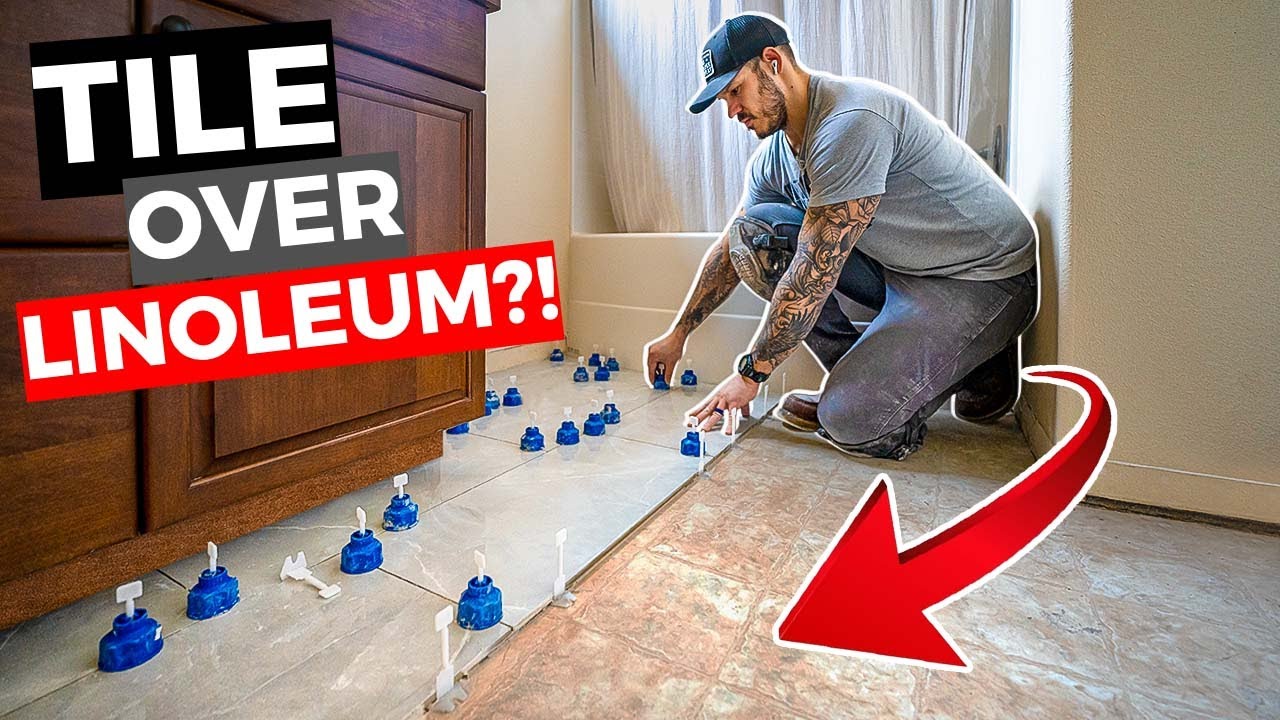 How To Install Ceramic Floor Tile Over Linoleum | Floor Roma