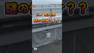 これなに？、謎の仕掛けが江ノ島大橋からぶら下がる #shorts