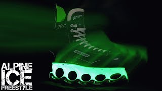 This Skate glows in the Dark! | Bauer X-LS | Review and On Ice Test