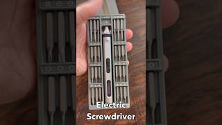 $1 Electric Screwdriver Set from Temu #temu #shorts #screwdriver