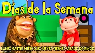 Canciones Infantiles - Los Días de la Semana - El Mono Sílabo - Videos para Niños #