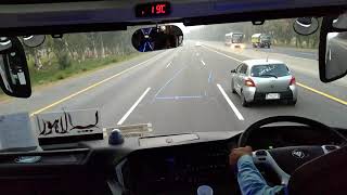 Silk Line Volvo Bus Driving M2 Motorway | Best Bus Driving Volvo Forland 2021 | All Pk Buses