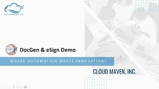 Automate Document Workflows with DocGen & eSign in Salesforce!