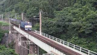 2009/07/12　EF60 19+旧客　訓練運転1