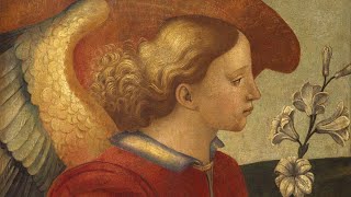 Virtual Conservation Window: The Archangel Gabriel by Luca Signorelli | The Walters Art Museum