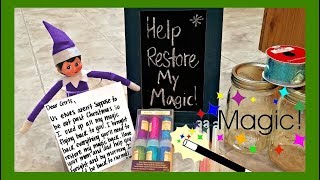 Purple Elf on the Shelf Compilation Ideas! Sparkles Returns After Christmas 2016 - 2017