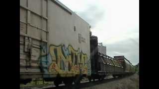 BNSF 712 on the Union Pacific  Van Buren Sub mpg